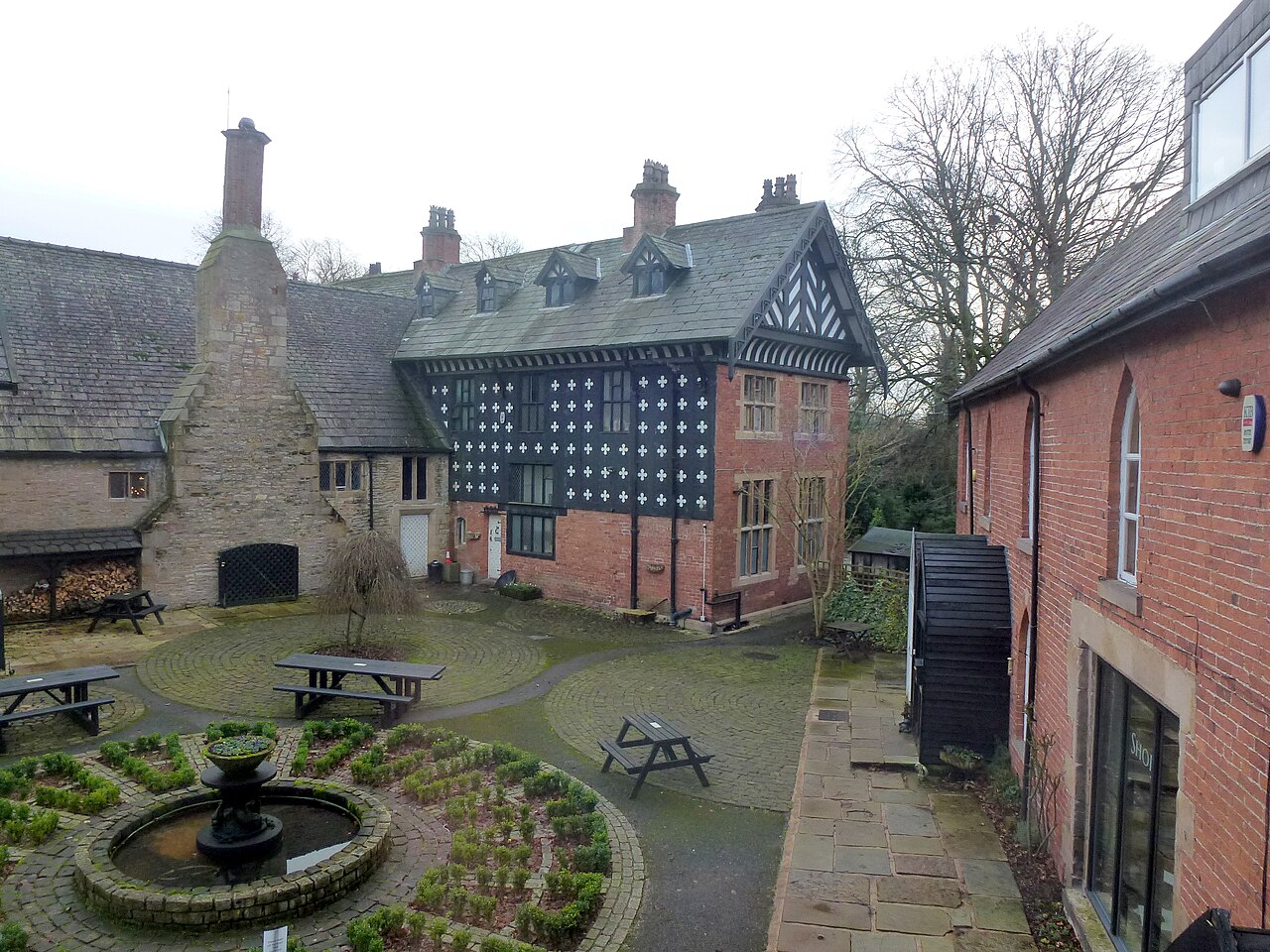 Samlesbury Hall, Samlesbury, Lancashire, England