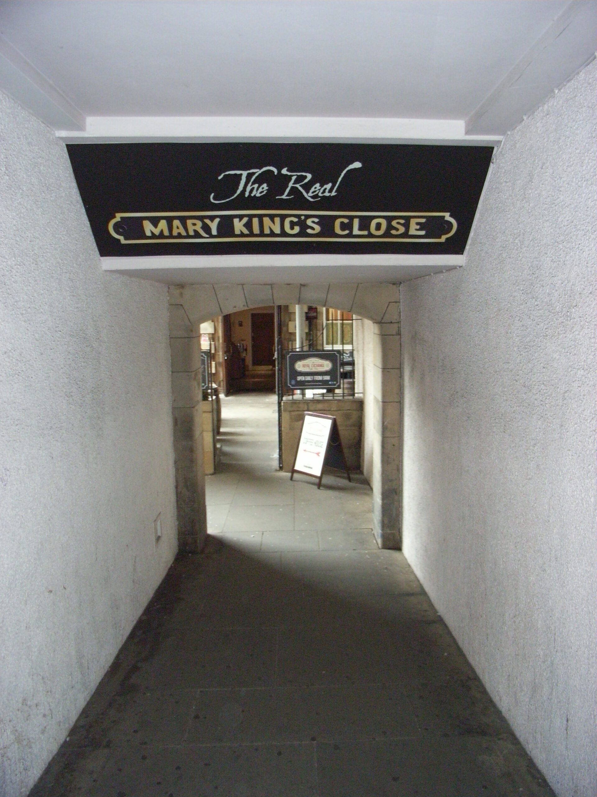 The Real Mary King's Close, Edinburgh, Scotland